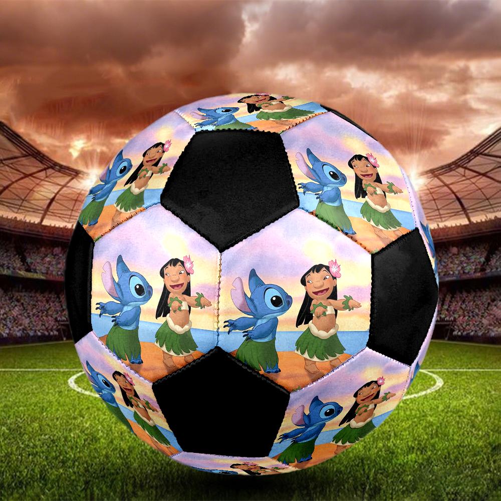 Stitch Theme Size 5 Soccer Ball, Suitable for Both Indoor and Outdoor Matches, a Gift Suitable for Everyone.