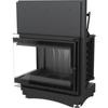 Cast iron fireplace KRATKI ZUZIA DECO left 15 kW Ø 200