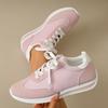 Fashion Plus Size Fashion Pink Sneakers for Women 2025 Autumn Non Slip Casual Sports Shoes Woman Lightweight Platform Sneakers Plus Size