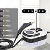 2500W 220V Handheld Steam Cleaner with Brush Heads Pressurized Steam Cleaning Machine Interior Steam Cleaner for Bathroom Window