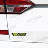 xnapd1 Car Styling New VRS Emblem Body Trunk 3D Metal Grille Badge Stickers Decal For Octavia Enyaq RS Elroq Kushaq Citigo Superb Scala