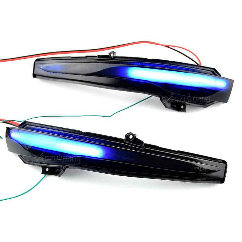 For Mercedes Benz C Class W205 GLC X253 E W213 S W222 Dynamic Turn Signal Side Wing LED Rearview Mirror Indicator Blinker Light