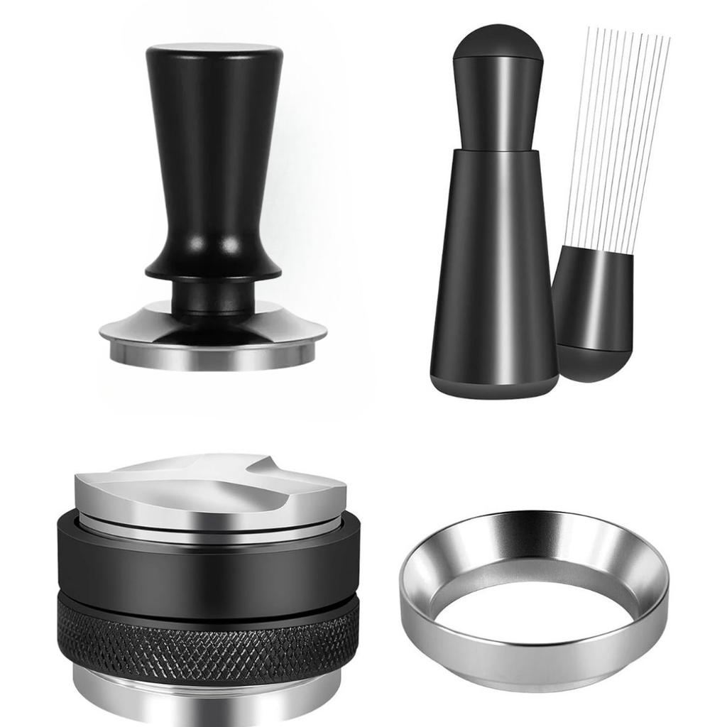 51mm 53mm 58mm Espresso Tamper Barista Kaffee Tamper mit kalibrierten Feder geladen Edelstahl Tamper