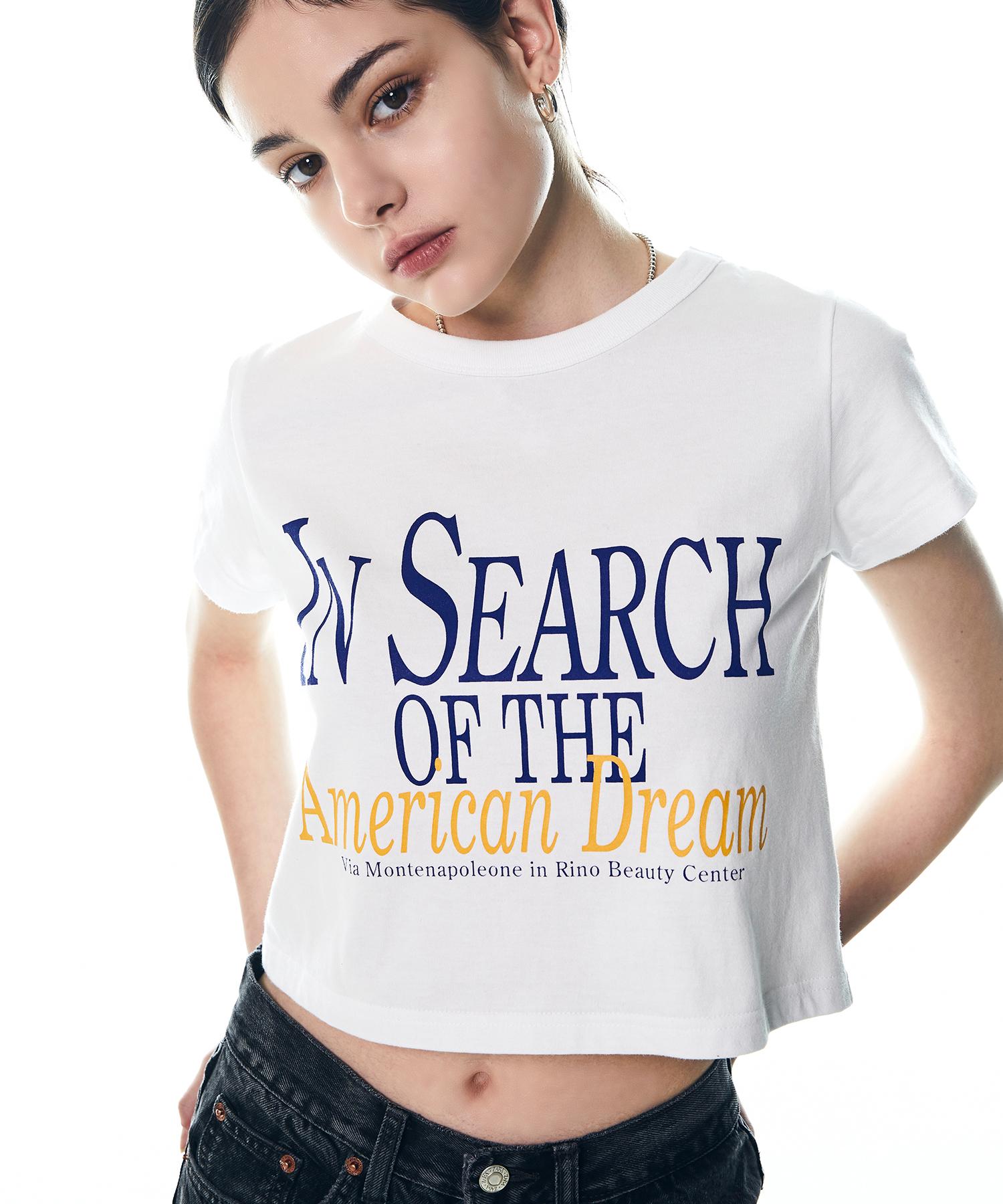 Moyora American Dream Crop Top [White/Blue] White/S