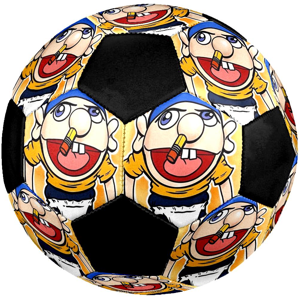 Jeffy Theme Size 5 Soccer Ball, Suitable for Both Indoor and Outdoor Matches, a Gift Suitable for Everyone.