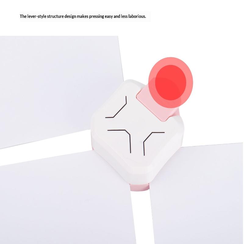 3 In 1 Corner Rounder Cutter for Scrapbook Cards Crafts Metal Plastic Multi Angle Punch Tool for DIY Handmade