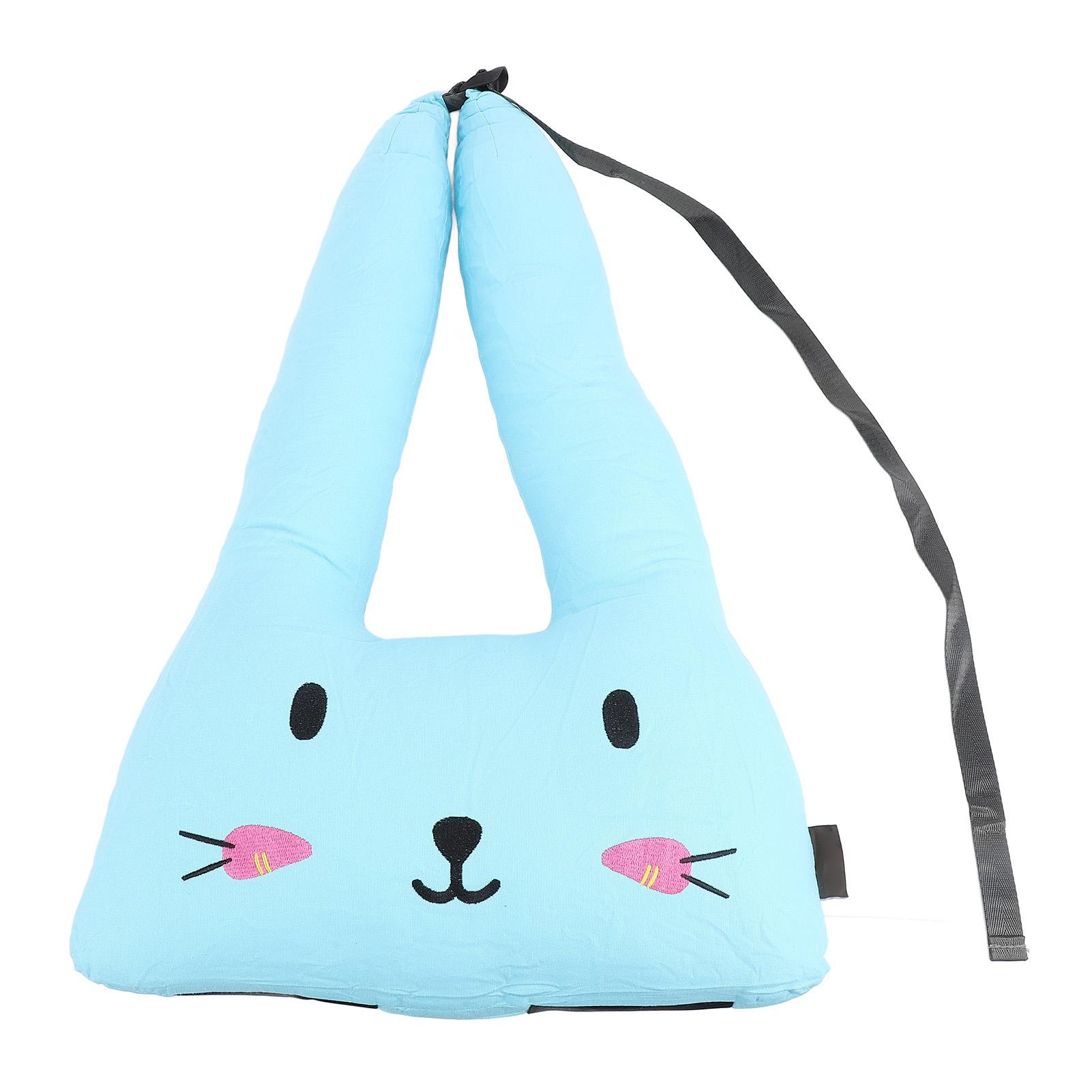 

Детская дорожная подушка, подголовник, моющийся чехол, поддержка плеч, съемная подушка для путешествий на заднее сиденье Blue