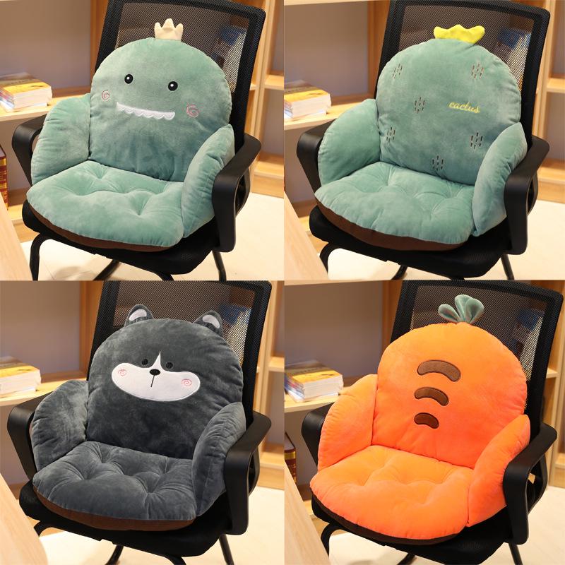 Thickened Thermal Chair Cushion Card Office Long Sitting Lumbar Cushion Student Thick Comfortable Cushion Floor Butt Cushion