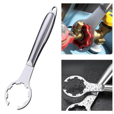 Gas Can Cylinder Wrench Remover Anti Slip Manual Tool Portable Convenient Multipurpose Opener
