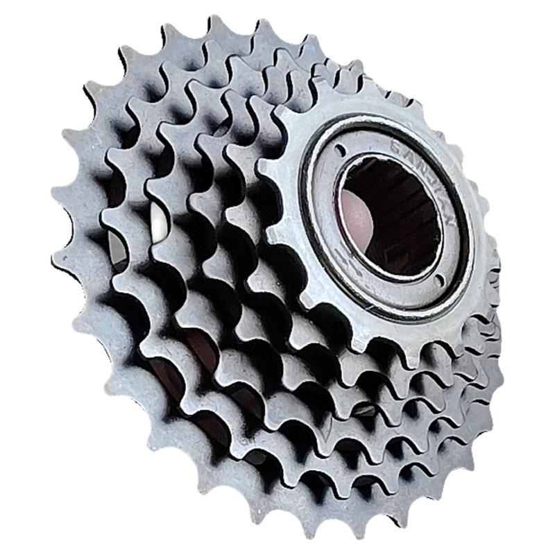 Vélo de montagne 27 vitesses avec poignées tournantes, roue libre indexée 7 vitesses, pignons arrière 9 vitesses, roue libre bruyante 8 vitesses et moyeu à cassette à changement de vitesse