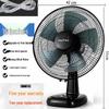 Silent 16-Inch Oscillating Desktop Fan for Home, Office, Student Dorm, or Bedside Use
