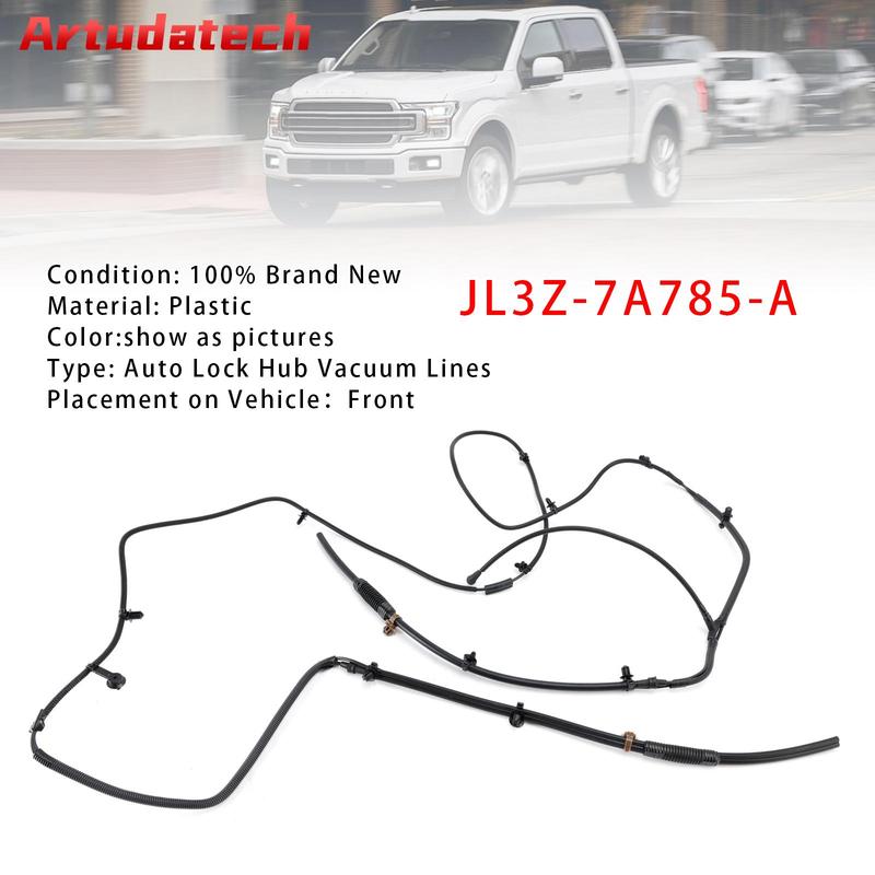 Artudaetch Auto Lock Hub Vacuum Lines Tube 4x4 4wd Front Axle For Ford F-150 - Car Accessories JL3Z7A785A