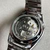 Used [Working Item] SEIKO5 7S26-03B0 Back Skeleton English/Arabic Characters