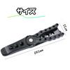 Tibemi Fish Alligator Fish Easy To Fish Grabber with Safety Fishing Gear for Salt and Freshwater Fish Black Catcher, Grip, Grip, Tooth-Shaped Design,