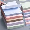 Reliable Adhesive Notes Morandi Colored Memo Notes Smooth Writing Paper