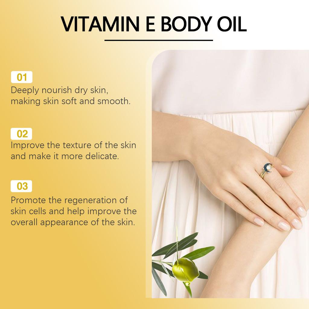 Eelhoe Vitamin E Body Oil For Deep Hydration And Nourishing Soft Skin Care