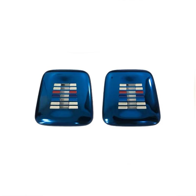 2 PCS Car Interior Roof Speaker Microphone Dustproof Protective Cover Trim For BMW 1 2 3 4 5 6 7 Series X1 X2 X3 X4 X5 X6 X7