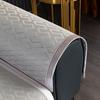 High-Grade Summer Mat Sofa Cushion Solid Wood Leather Cushion Non-Slip Cool Pad Full Covered Cloth