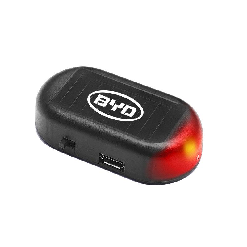

1Pcs Car Solar Powered Wireless Anti-Theft Caution Lamp LED Flashing Light For BYD F3 I3 F0 F6 S6 S8 E5 E6 G3 G6 L3 S7 M6 Tang