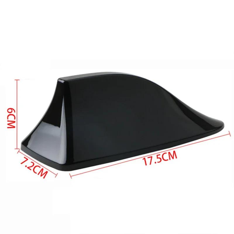 Universal Shark Fin Car Antennas Antenna Auto Radio FM Signal Aerials Roof Antenna Car Exterior Decorative Accessories