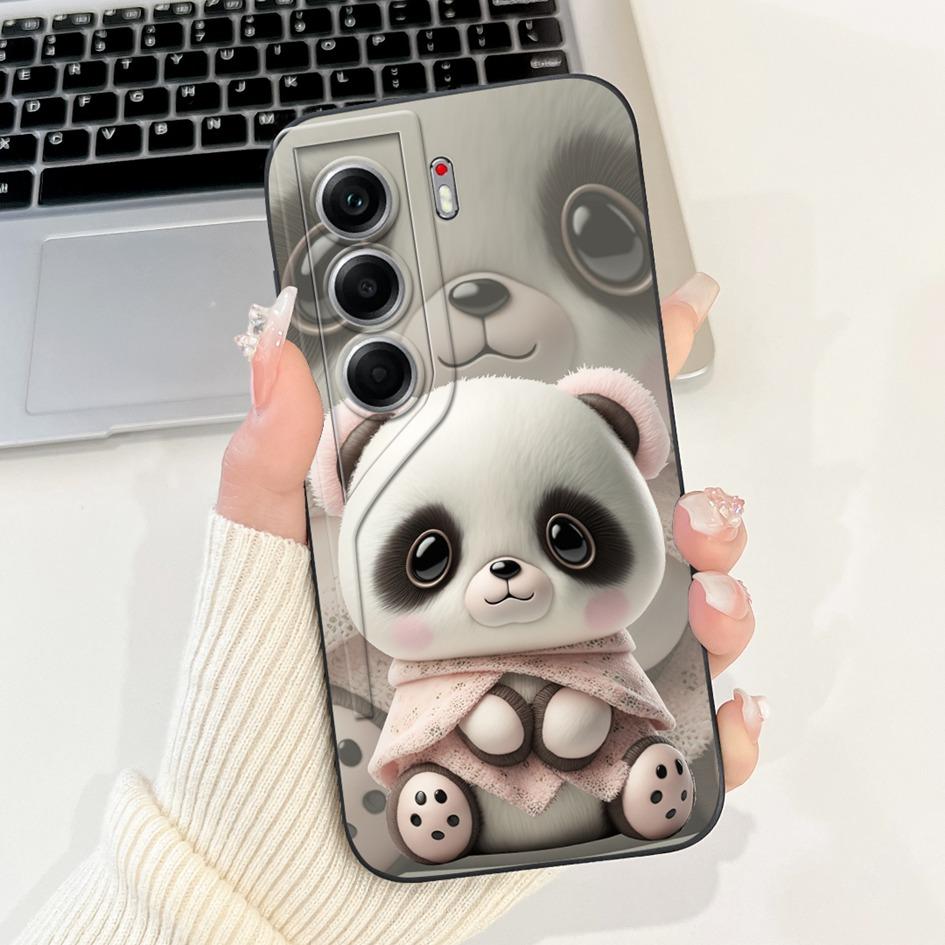For Tecno Camon 40 Case Camon40 Pro Cover New Fashion Flower Daisy Pattern Soft Silicone Protector For Tecno Camon 40Pro 5G Capa