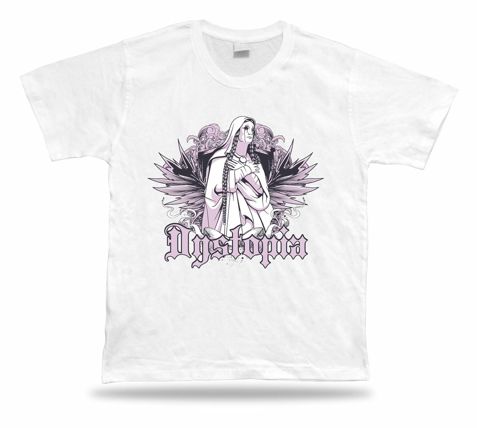 Dystopia skull Holy Mother funny charm tricot Tshirt Tee special gift textile S