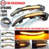 2Pcs Side Mirror Indicator Sequential Blinker For VW Passat B8 Arteon 2015 2016 2017 2018  Dynamic LED Turn Signal Light