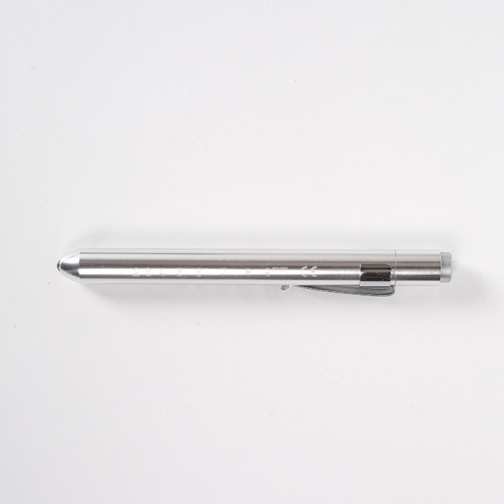 Portable Aluminum Alloy Pen Style Flashlight White Light Small Size LED Pen Light Pupil Pen Small Flashlight Dental Examination