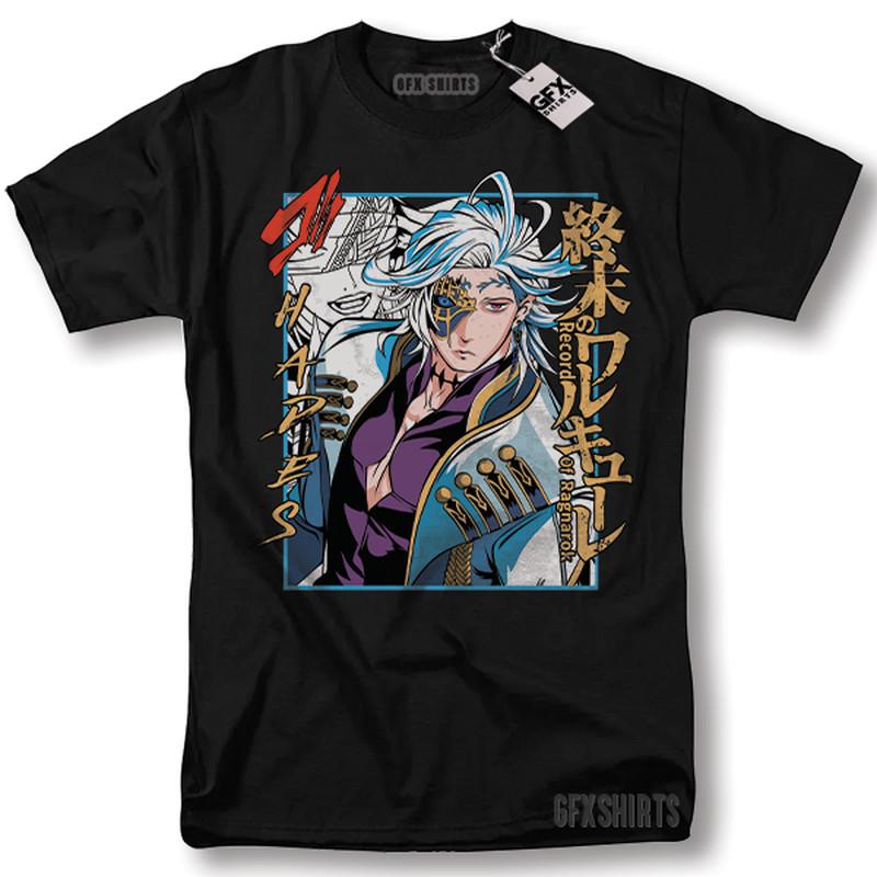 

Запись Рагнарёка Аид Футболка Будда Аниме Манга Косплей Графическая Футболка 2XL