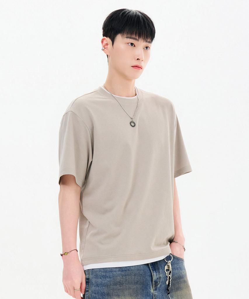 CHASECULT Men'S Layered Short Sleeve T-Shirt-Fbrk5815D0X