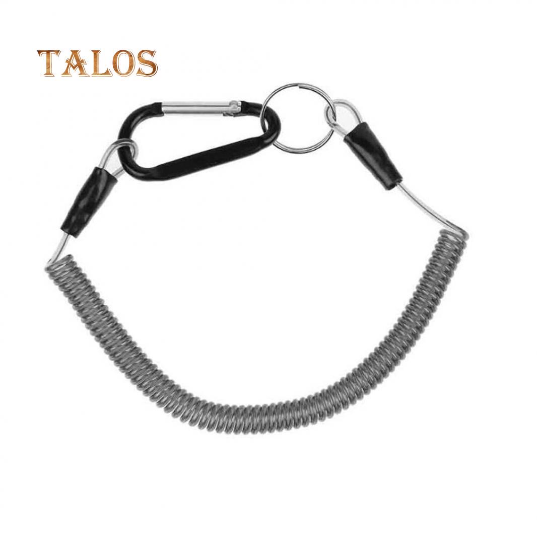 

Рыболовный талреп TALOS с карабином чёрный