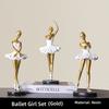 Ballet Girl Resin Statue - Cute Dancer Figurine for Children's Room Decor, Birthday Gift, Ballet Lover Collectible Art