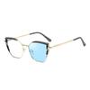 Cat'S Eye Color-Changing Optical Frame Female Anti-Blue Light Glasses Frame Female