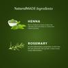 KHADI NATURAL Rosemary & Henna Hair Oil 210ml Pack of 1 for Thick Voluminous Hair Care