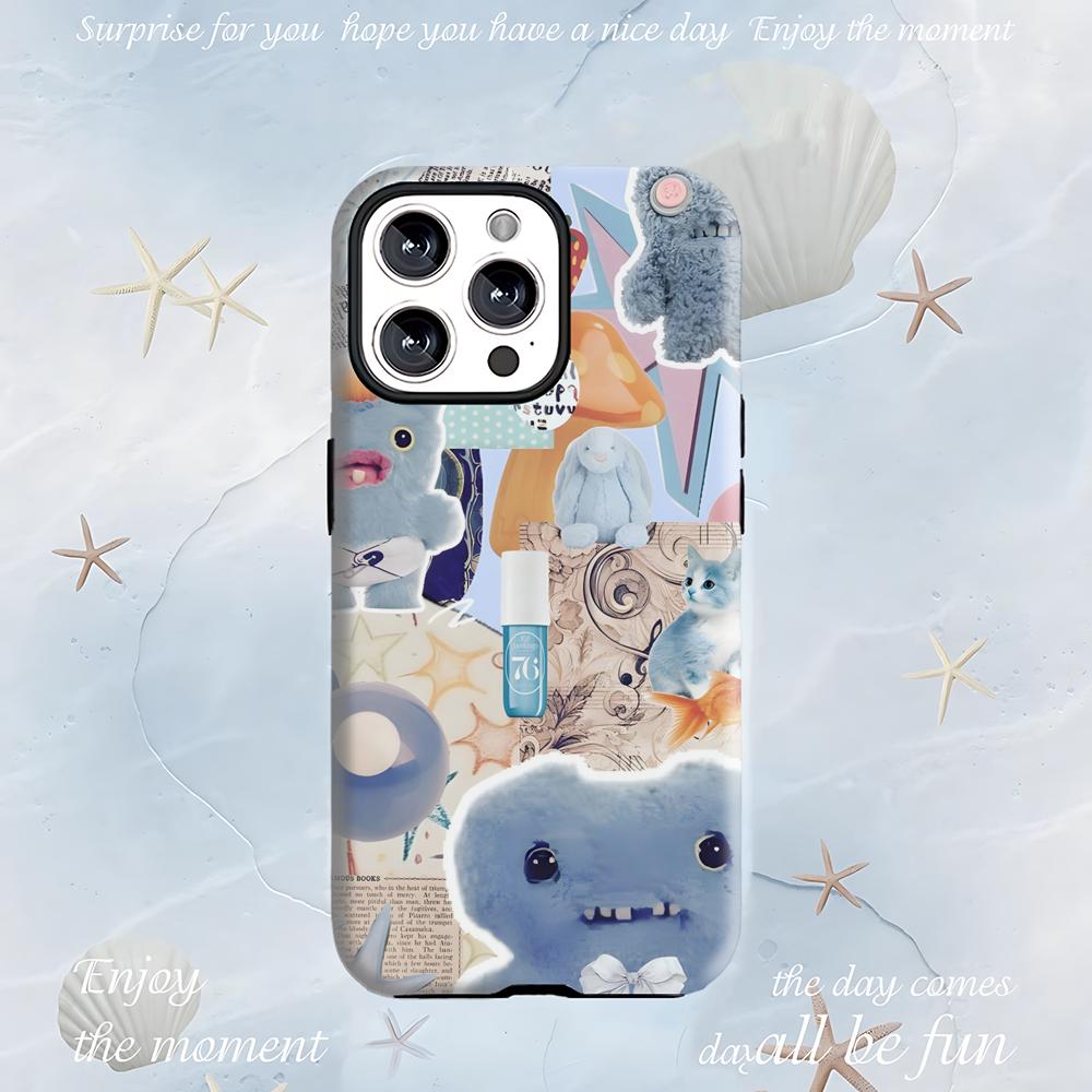 

CUTE doll FugglerS Phone Case 2-in-1 Glossy shell For iPhone 17 16 e 15 14 13 12 11 Pro Max Plus mini XS iPhone 15 Pro