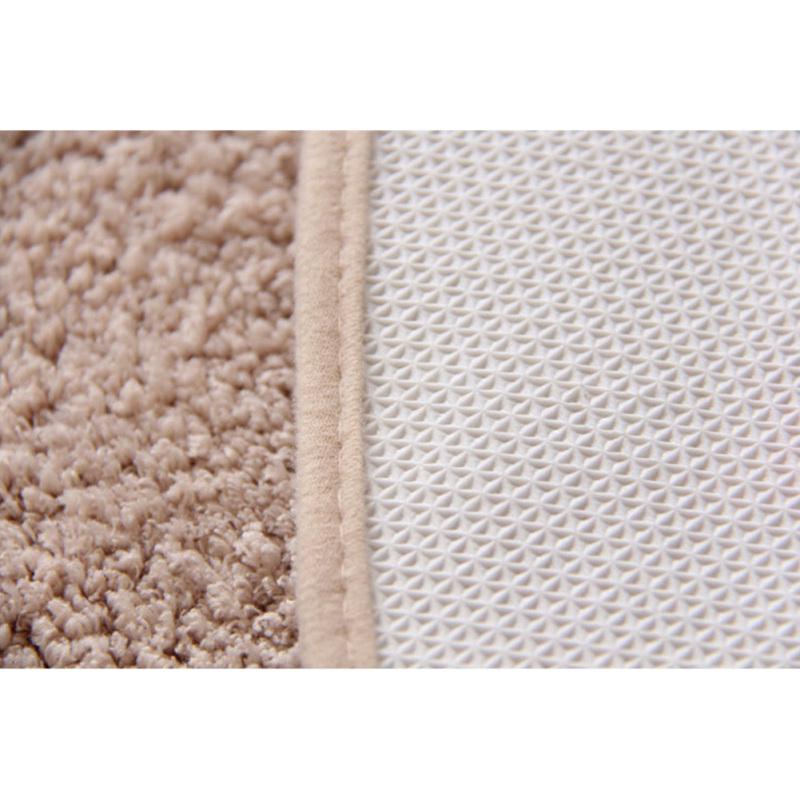 Pastorable Style Non-slip Water Absorption U Shaped Toilet Rug