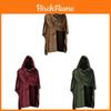 Medieval Cloak Cosplay Costume With Polyester Fabric For Halloween And Renaissance Themed Events