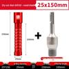 Compact Electric Hammer Water Drill Bit Set for Sharp Hole Opening in Range Hood, Wire Box, and Wall.