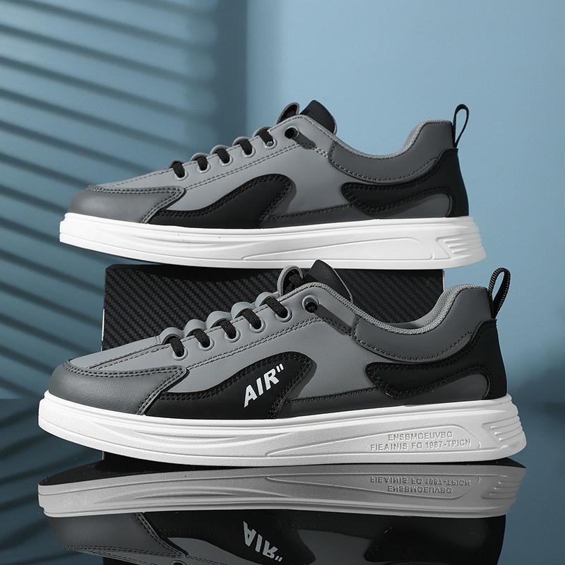 

Large size men s shoes autumn and winter new Korean version breathable leather board shoes light and comfortable one-pedal youth student casual shoes 47