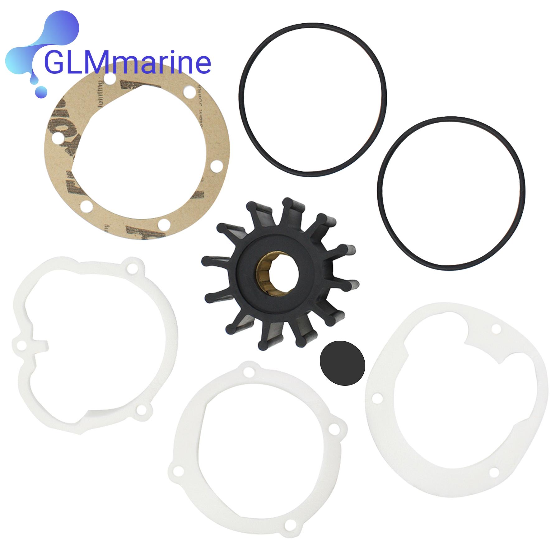 09-1027B Marine Flexible Water Pump Impeller Kit For Johnson 09-1027B 09-1027B-9 Yanmar 129670-42530 129470-42530 129470-42531 Impeller kit