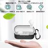JXRICH Case for Sony Silicone Case with Full and Charging Feature WF-C510, Drop-Resistant, Scratch-Resistant Carabiner, Protection, (Green)