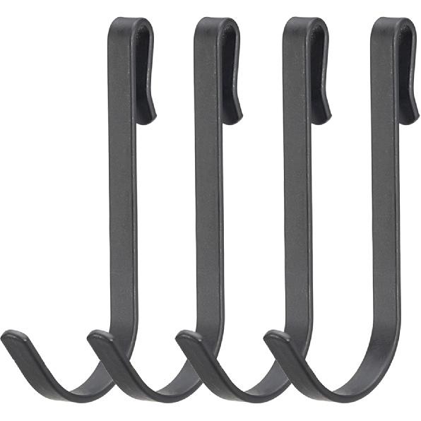 KINCMAX Stainless Steel Heavy Duty S Hooks for Bathroom Showers Organizer Hanging - Bathroom Shower Organizer Adhesive Replacement - Rust Proof