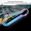 Multifunctional Carabiner Hiking Locking Buckle Key Ring Outdoor Sports Accessory(Multicolor)