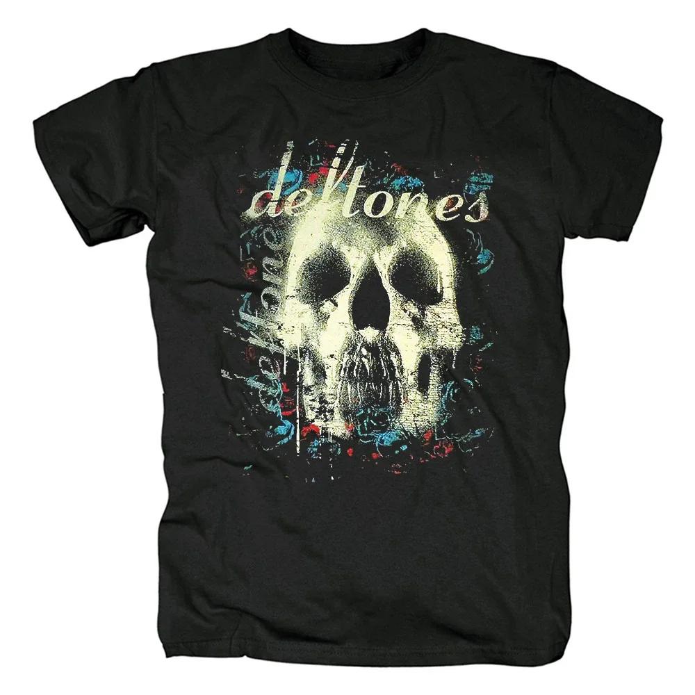 2025 Deftones Singer Band T Shirt Men Women Hip Hop Rock Tee Fashion Short Sleeve Tshirt Summer T-shirts Tops