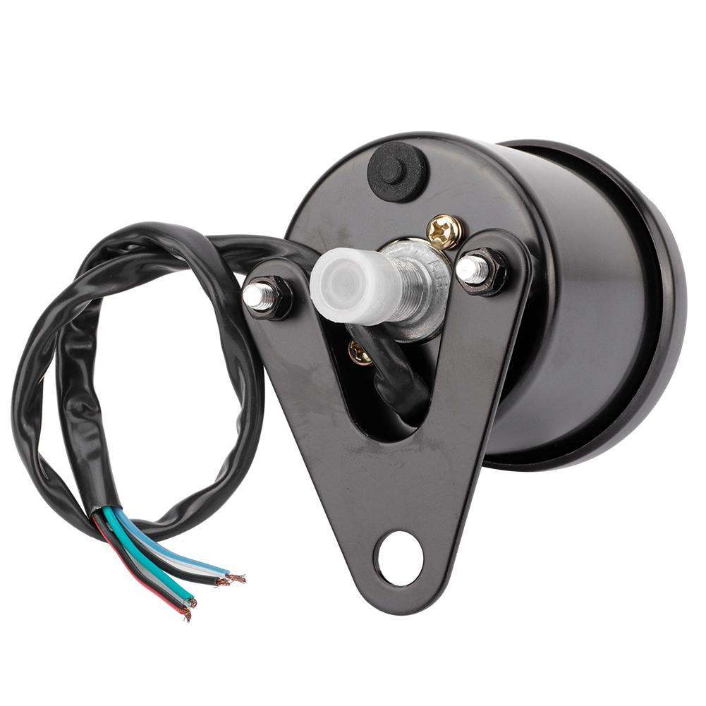 DC12V Motorcycle LCD Meter Tachometer Gauge Waterproof Odometer Speedometer 0-199km/h Universal Motorcycles Accessories