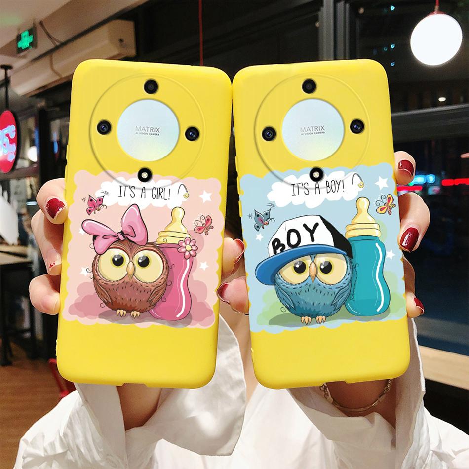 Case For Honor X9a X9b 5G Cover Silicone Soft Fashion Flower Back Shell Coque For Honor X9a X9b X9 a X 9 B 2023 Phone Case Funda