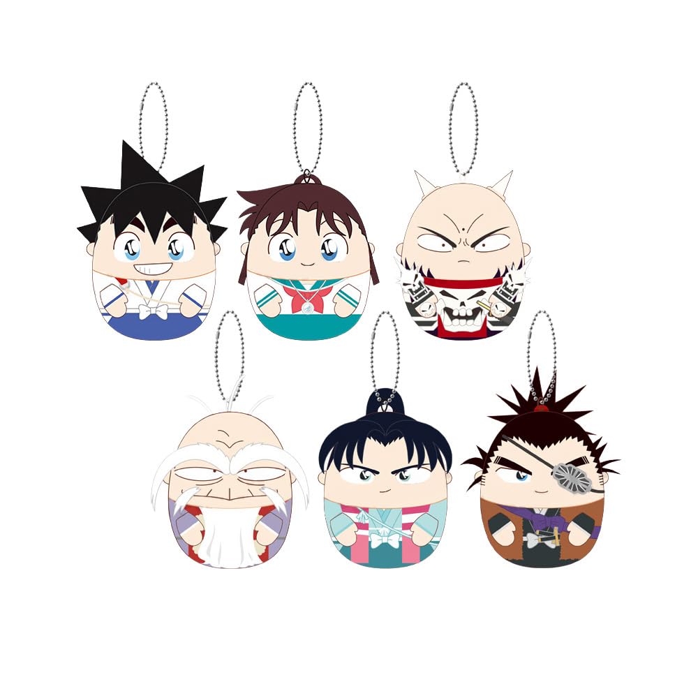 

TV Anime Shin Samurai Den YAIBA Petit Mochi Mascot 6-Piece Box