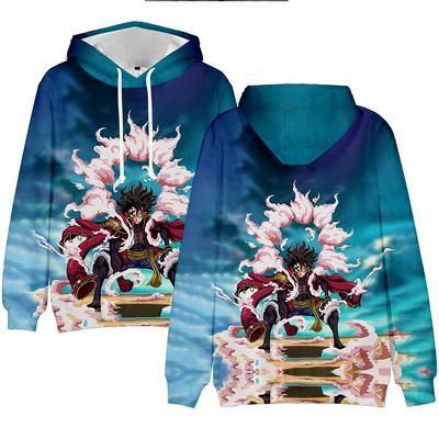 ONE PIECE Anime Hoodie Cartoon Hoodie Streetwear Monkey D. Luffy Kapuzenpullover Herren Damen Cosplay Sport