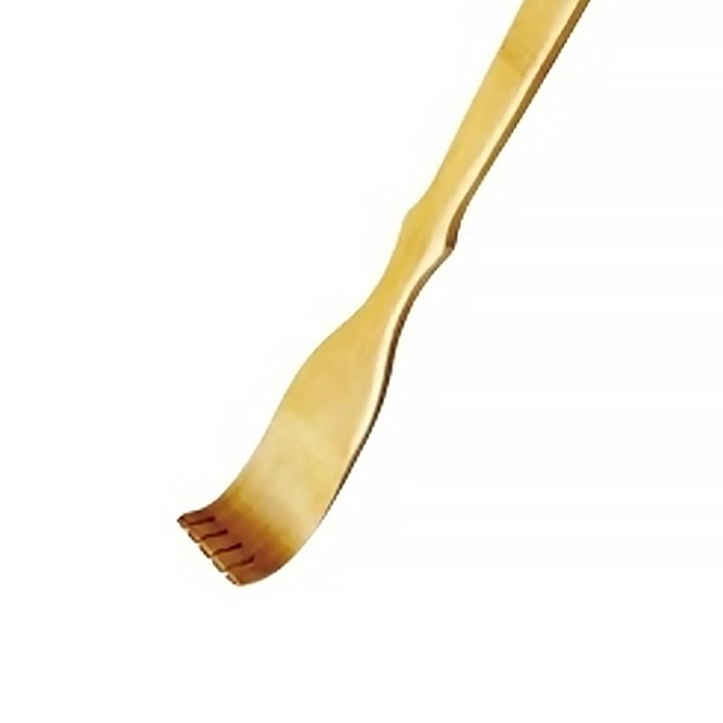Alphax Bamboo Back Scratcher, 43.5cm, Carbonized Bamboo, 902195