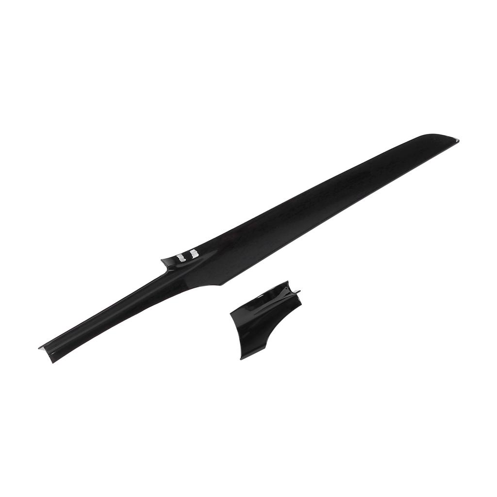 2 BUC Capac Bord Consolă Centrală Ornament Înlocuire pentru Clasa C W205 2015+(Negru )